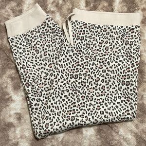 Victoria Secret  Leopard Joggers